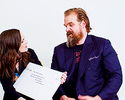 ericasinclairs:“And then there were those days where I would have late night conversations with her. And I would be like, “I am in love with this woman.” Like, I am falling in love. My heart is open.“ -David Harbour