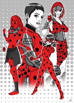 ladybugzine:  Since he’s already tweeted it out, I’ll share it here too! Thomas Astruc’s official work for the Ladybug Zine. Another huge thank you for his time. 