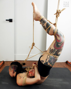 thebeautyofrope:  rope and photo by TheRopeGeekmodel:  @jewelryandfire