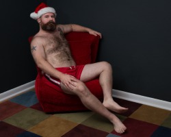 Naughty Santa has a special Christmas gift for boys that sit on his lap.More of Me