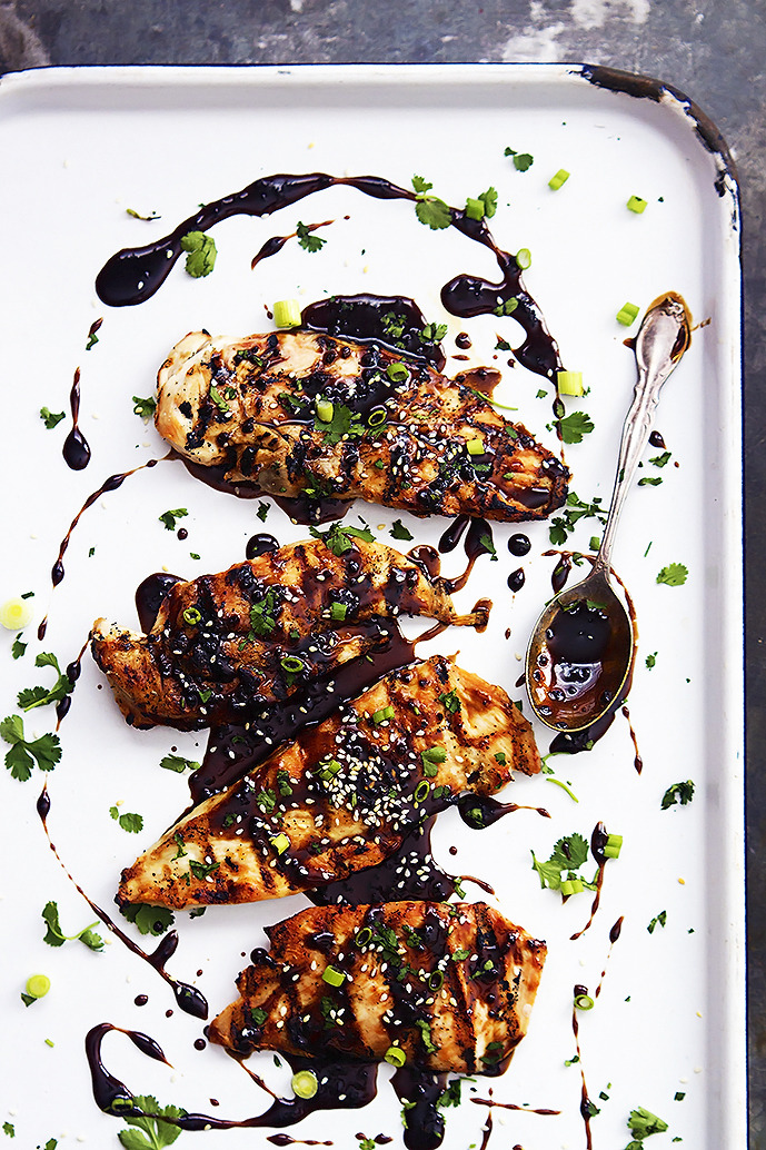 Sticky Asian Grilled Chicken