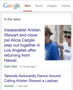 viledeer:  backtobrittana:  I have no words for how perfect this is  new headline: Jezebel Awkwardly Dances Around Calling Kristen Stewart a Bisexual
