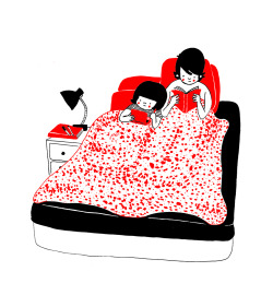 sosuperawesome:  Philippa Rice’s comic Soppy can be bought here    Relationship goals.