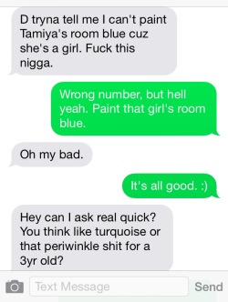 snarkydiscolizard:snarkydiscolizard:IT’S ALMOST 1:00 AM AND I GOT THE BEST WRONG NUMBER TEXT EVER.here, by request of more than one person: