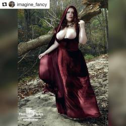 #Repost @imagine_fancy ・・・ This photo has been edited to comply with IG terms of use.  Erotic Lord of Light priestess cosplay.  Photographer @photosbyphelps  #fae #fairy #witchesofinstagram #witch #priestess #beauty #beautiful #velvet #ginger #booty