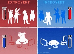 do-not-call-me-mlady: 2helela2:  cheerful-blue:  haversshm:  thatdudealejandro:  piscesloveletter:  activates:  Are you a hidden extrovert or an introvert? Find out by taking the tests below: Extrovert/Introvert test A (image test) Extrovert/Introvert
