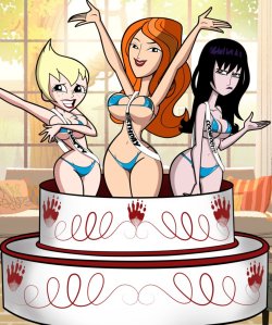 grimphantom2:  grimphantom2:  ironbloodaika:  Belated April Fools! I’d never forget your birthday, just wanted to make this puppy as surprising as possible! XD Happy Birthday, buddy! NSFW Version should hopefully be out soon.  http://grimphantom.deviantar