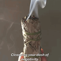 isiahowen:  Burning Sage.  Reblog in 5 seconds to cleanse that negativity holding onto you. 