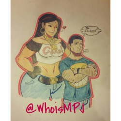 eastcoastzaddy:  A picture I did a while back of my OC, M.P.J. with carmessi ’s OC, Gala! I’m a really big fan, and I hope you like it! #MyArt #MPJ #Gala #Carmessi #Curvy #Repost #Like   oh!, thanks for the pic man, i’m glad that u enjoyed my work