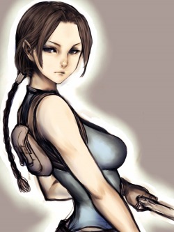 love-goddess-samus-san:  rule34andstuffreborn:  Top 34 Fictional characters that I would  fuck(provided they were non-fictional):15. Lara Croft (Tomb Raider).  Lara is just to sexy to handle ❤️❤️ 