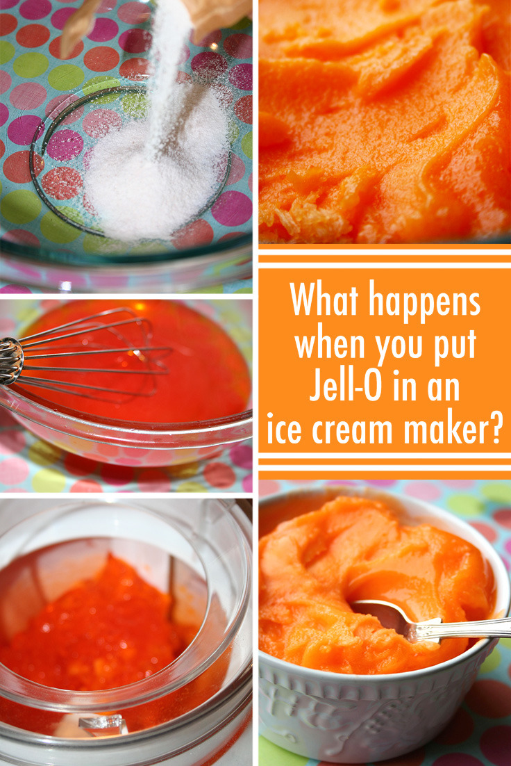 Peaches and cream jello mold