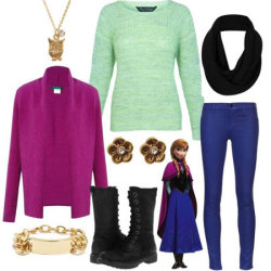 gurl:  10 Cute Winter Outfits Inspired By Frozen Characters 