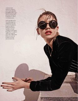 :  A Guy Thing Model: Stella Maxwell @ Ali McD Photographer: Mariano Vivanco Stylist: Claudia Englmann H&amp;M: James Brown/Zoe Taylor Publication: Vogue Spain August 2014 