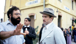 Történelem: Robert De Niro és Francis Ford Coppola  A keresztapa 2 forgatásán 1973-ban!!