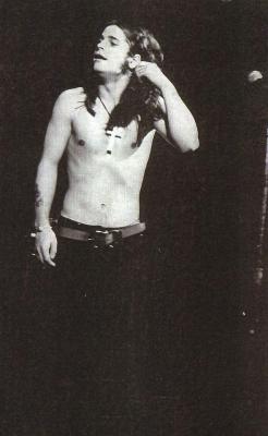 happinessicannotfeel:  Ozzy Osbourne, Montreal 1972  Mr John!