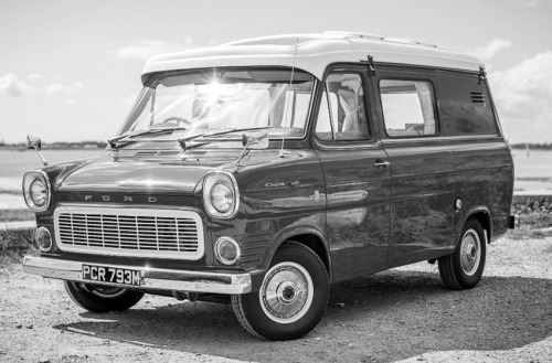 carsthatnevermadeitetc:  What a difference 47 years makes juxtaposition of Ford Transit Mk 1 Dormobile, 1974 &amp; Ford Transit Custom Nugget, 2021. The Transit camper dates back to 1965, there have been multiple conversions over the decades. The Transit