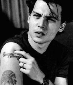Johnny Depp tatoo winona forever