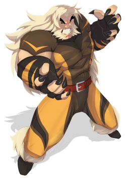 tovio-rogers:  sabertooth commish for a client on deviant art