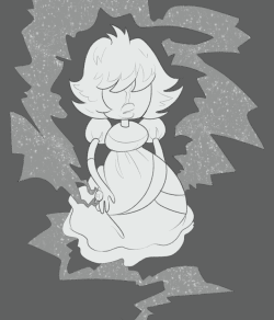  Padparadscha finally succumbs.This could be seen as an illustration for this fic, even though it’s set a few months after the story. (PG-13, brief mentions of unpleasant things but nothing graphic)