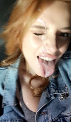 celebsnude115:  Bella Thorne cum shot?  || shnyyp.tumblr.com ||   Haha yea it&rsquo;s a fake (this time) but still pretty hot looking! ;)