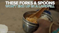 lamejanesbff:  huffingtonpost:  These Utensils Are Totally Edible  yes, this is so smart. 