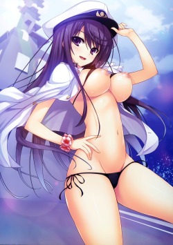 dai709:  bikini breasts mizuno rin nipples no bra open shirt reminiscence swimsuits tigre tomose shunsaku uniform | #313473 | yande.re