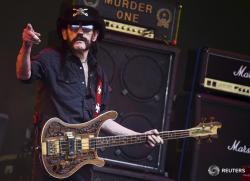 reuterspictures:  Life of Lemmy Ian “Lemmy” Kilmister, the hard-living, hell-raising frontman of British heavy metal band Motorhead, has died at age 70. Full gallery 