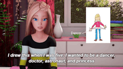 moonagedreamer: thatsthat24:   thatdamnchristian: Barbie Vlog #9  PREACH BARBIE   she remembered david bowie at the end 