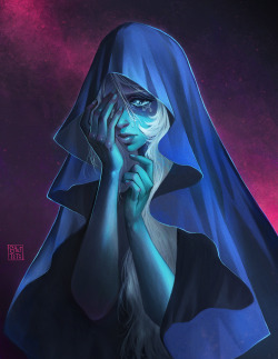steftastan: finished blue diamond! it feels great to do a painted piece like this. :)  thanks to everyone who stopped by the twitch stream last night. Patreon | DeviantART | Facebook | Instagram | Commission Info   
