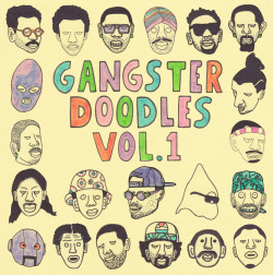 &ldquo;Gangster Doodles Vol. 1&rdquo; by G. Doodles 48-pages / full color, 6”x6” / limited edition of 100.  All orders will include a free signed print  10 of the first 50 orders will be randomly selected to receive an original drawing by G. Doodles.