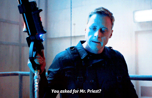 julielilac:  ALAN TUDYK as MR. PRIEST in Dirk Gently’s Holistic Detective Agency (2016-2017)