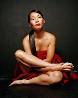 flawlessbeautyqueens:Lucy Liu photographed by Michael Williams