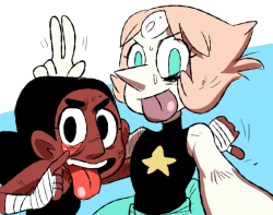 ballad-of-gilgalad:  Quick color job on that Pearl x Connie pic from the other day. 