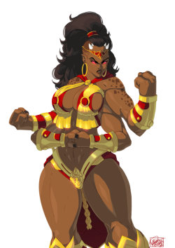 tovio-rogers:  mortal kombat’s sheeva. done as part of an artjam with @ladycandy2011 &lt; |D’‘‘‘