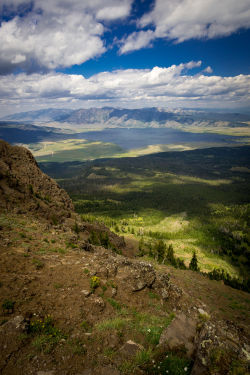 expressions-of-nature:  View from the top : Henry's Lake, Idaho U.S. : Michael Anderson