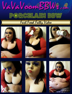 porcelainbbw:  This weeks set. Fast Food Fatty:) 