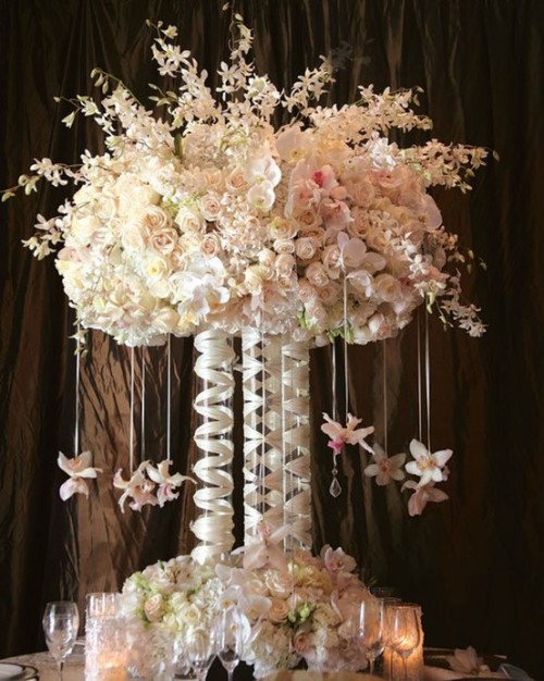Manzanita wedding tree centerpiece