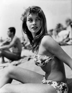 missbrigittebardot:  Brigitte Bardot in Cannes, 1953 