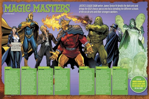 funnypages:  The classification of magic users in the DC UniverseDC Nation #5