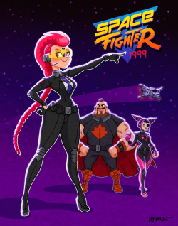 mdashow:  Little-known fact: Back in 1983, Crimson Viper (from Street Fighter) had her own Saturday morning kid’s show in which she traveled through space in the distant future, going on secret spy missions and having wacky adventures with her friends
