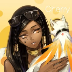 borealisowl:  Pharah and Mercy / Cherry   two angels~ &lt;3