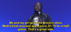 stand-up-gifs:He’s just mad because he can’t acquire all the apple juice that I’m acquiring. (x)