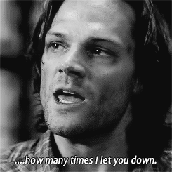 pennyheartswincest:  #Sam would rather DIE than let his brother down#He would rather DIE than let his brother down#&ldquo;Oh Sam doesn’t love Dean as much as Dean loves Sam&rdquo;# Yeah motherfucker suck on this this# 