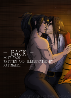 naitmaere-art:  naitmaere-art:  - BACK - -Â Naitmaere DO NOT REPOST! Â My tumblr is public, simply link to the post or reblog it! Kuro spots an unshaven and grumpy Akabara and decides he wants a piece of that ass and goes for it. Releasing a day early
