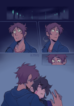 first half of part 6! (had to split because it was too long) in which there’s finally some klance in the klance comic again smh(thanks everyone for waiting 8′) I went ahead and finished the full comic so this is the last time I’m letting a month
