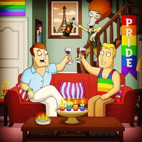 Happy pride month! From your favorite third wheel! 😂😝🤣 #rogerthealien #americandad #imtherhirdwheel  https://www.instagram.com/p/CBwbph2De93/?igshid=6t0rb2fbfxbs