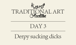 ask-wbm:   Traditional Art Auction Day 3 | Derpy sucking dicks I dunno why I drew this one to be honest. It just came over me. Someone asked for a derpy sucking dicks drawing, so I delivered. Starting at บPinkie Pie (Blind Bag) for size comparison.Here