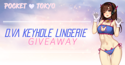 pockettokyo:  Happy 2017!! Our first giveaway of the year will be for the newest addition to our lingerie collection–our D.Va themed keyhole set! Although this giveaway promotes just this item, we will also give everyone the alternative of store credit