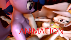 blackjrxiii:  clophalla:setup1337:[SFM] Futa Twilight Sparkle x Molestia (anthro)Note: Preloader does NOT work with Internet Explorer. Ugh, what seems like ages since I started this animation, I have finally finished what I wanted to do for a long time: