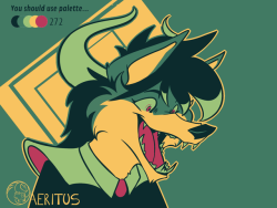 Color palette, but with OC :&gt;